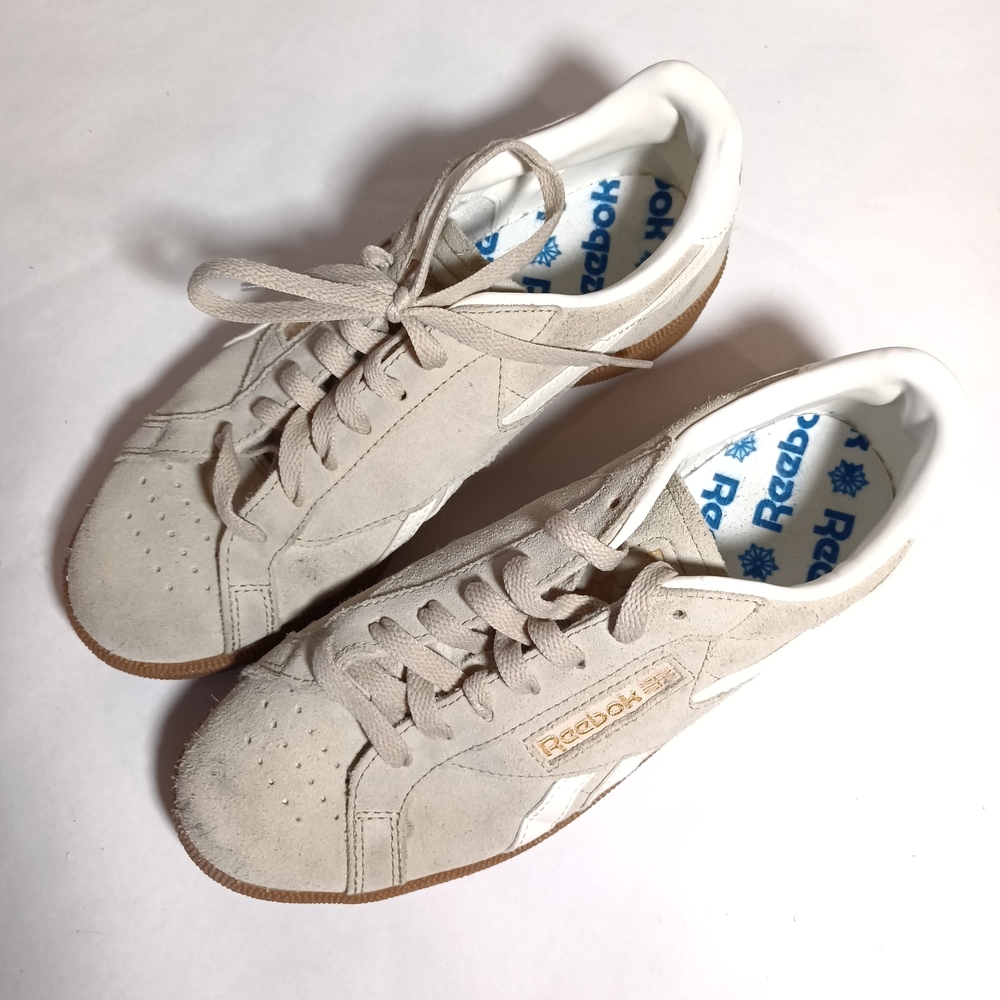 Reebok Club C Grounds UK Sneakers in beige chalk gum Size 8.5 - Picture 7 of 8